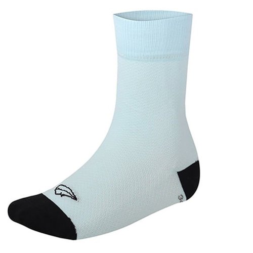 Meia de Ciclismo Mauro Ribeiro Carbon Reflex Feminina Azul