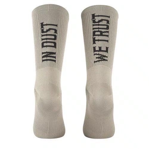 Meia de Ciclismo Northwave In Dust We Trust Cinza