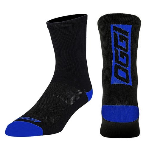 Meia de Ciclismo Oggi Authentic Preta e Azul