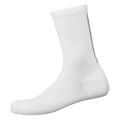 Meia de Ciclismo Shimano S-Phyre Cano Alto Branca