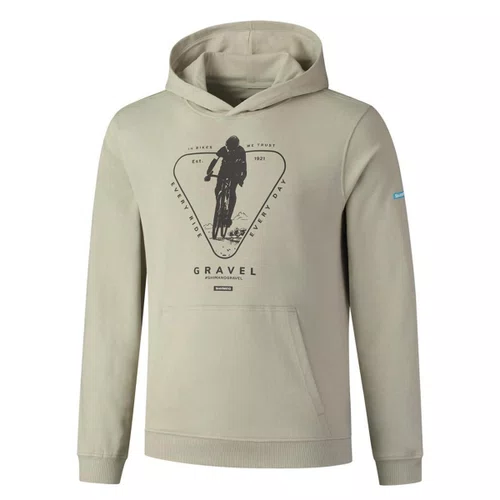 Moletom de Ciclismo Shimano Gravel Oliva Marrom