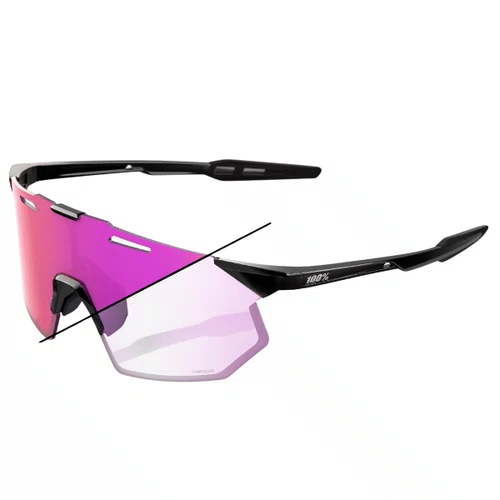 Óculos de Ciclismo 100% Hypercraft SQ Fotocromático Purple Mirror