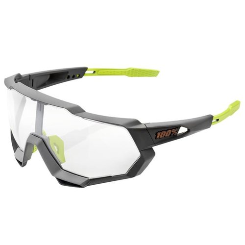 Óculos de Ciclismo 100% Speedtrap Soft Tact Cool Grey Fotocromático