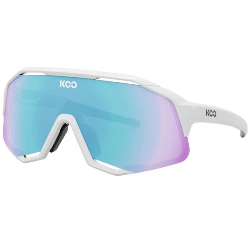 Óculos de Ciclismo Koo Demos White Mirror Turquoise