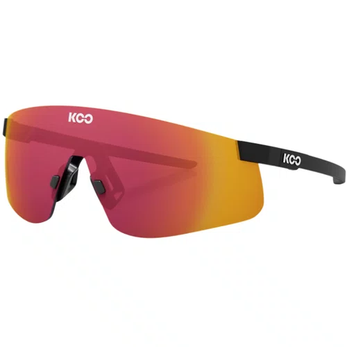 Óculos de Ciclismo Koo Nova  Matte Black Mirror Red