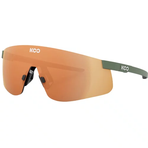 Óculos de Ciclismo Koo Nova Matte Green Mirror Orange