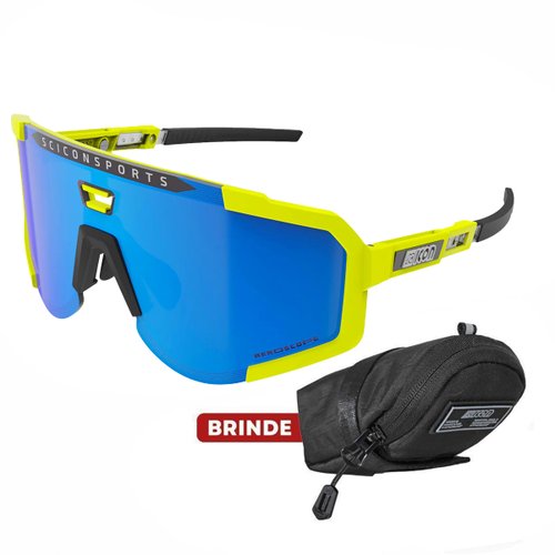 Óculos de Ciclismo Scicon Aeroscope Multimirror Blue 2 Lentes