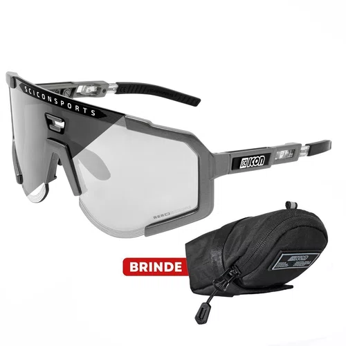 Óculos de Ciclismo Scicon Aeroscope Fotocromático Silver