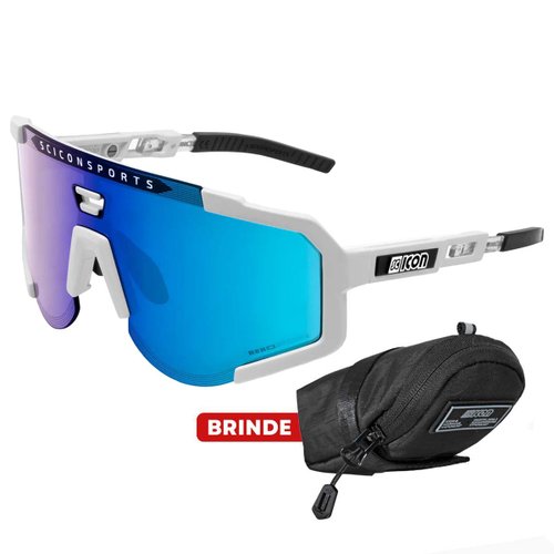 Óculos de Ciclismo Scicon Aeroscope Multimirror Blue 2 Lentes