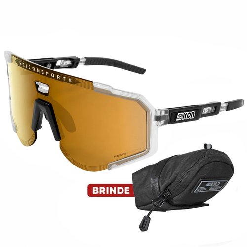 Óculos de Ciclismo Scicon Aeroscope Multimirror Bronze 2 Lentes