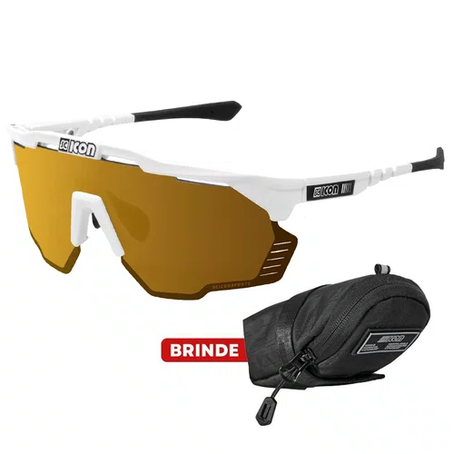 Óculos de Ciclismo Scicon Aeroshade Kunken Multimirror Bronze 2 Lentes