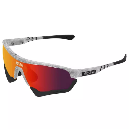 Óculos de Ciclismo Scicon Aerotech Multilaser Red