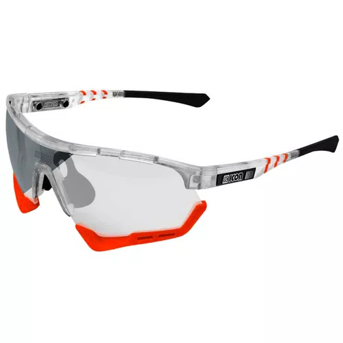 Óculos de Ciclismo Scicon Aerotech XL Fotocromático Red p Lente de Grau