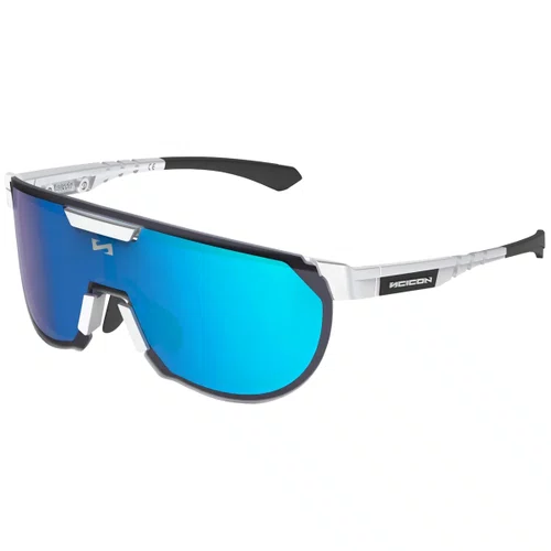 Óculos de Ciclismo Scicon Aerotrail White Gloss Multimirror Blue 2 Lentes
