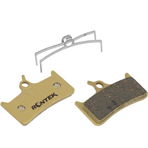 Pastilha Freio de Bicicleta Rontek Orgânica Padrão Shimano XT MT755-DH M775 XTR Pré 02 Grimeca 8 Sram 9