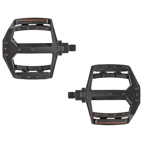 Pedal de Bicicleta Absolute Mixxer Plataforma Alumínio 9/16 Preto