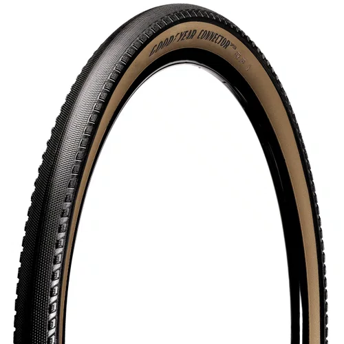 Pneu de Bicicleta Gravel Goodyear Connector Speed Race TLR 700x50 Bege