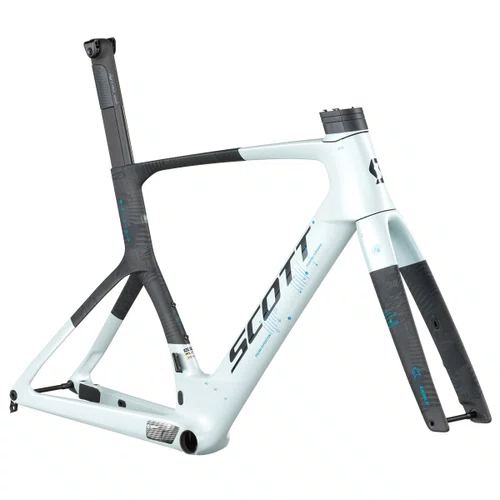 Quadro de Bicicleta Scott Foil RC Pro HMX Branco