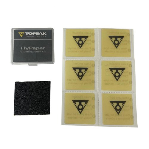 Remendo para Câmara Ar Topeak Flypaper Autocolante com 6 Unidades