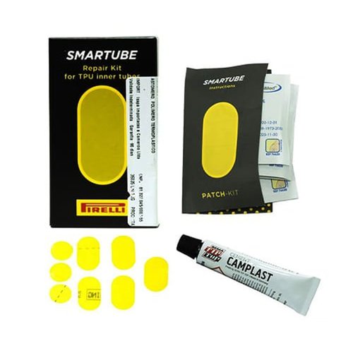 Remendo para Câmara Ar Pirelli Smartube Patch com 10 Remendos e Cola