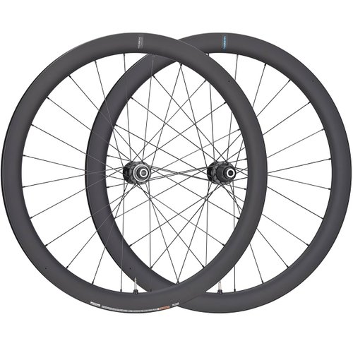 Roda de Bicicleta para Shimano WH-RS710 C46 Carbon Disc Tubeless HG