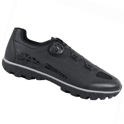 Sapatilha de Ciclismo FLR Rexston Pro MTB Preta