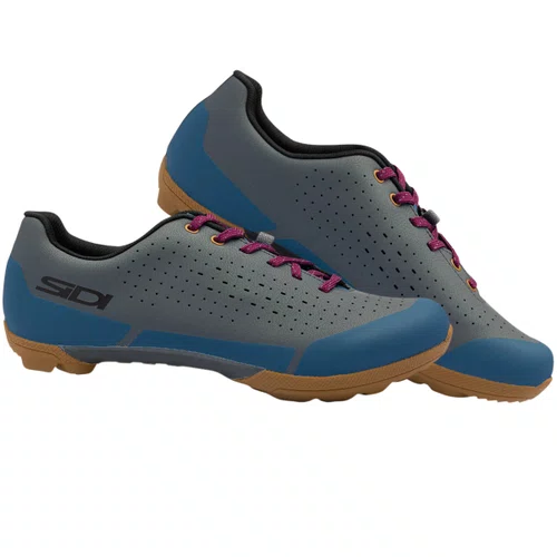 Sapatilha de Ciclismo Sidi Asper Laces MTB Cinza