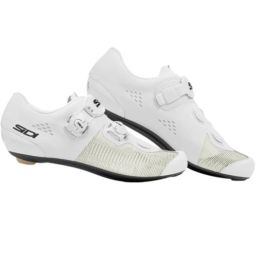 Sapatilha de Ciclismo Sidi Genius 10 Knit Carbon Speed Branca