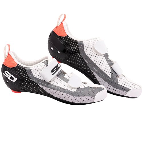Sapatilha de Ciclismo Sidi T5 Air Carbon Triathlon Branca