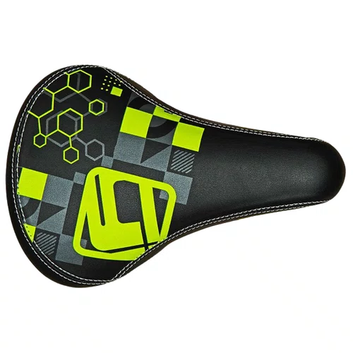 Selim de Bicicleta Gios GI-1300 Preto e Amarelo
