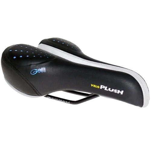 Selim de Bicicleta Velo Plush Confort Gel 160mm