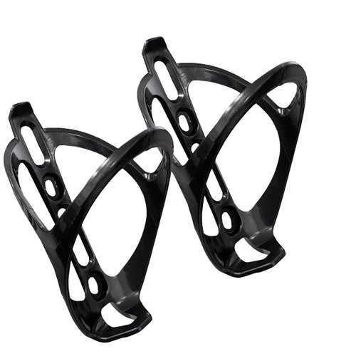 Kit Suporte Garrafa de Ciclismo Dvorak Preto e Amarelo 2 Unidades