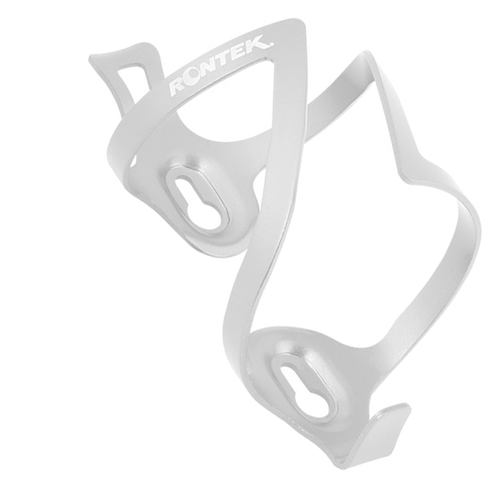 Suporte Garrafa de Ciclismo Rontek Alumínio Cinza