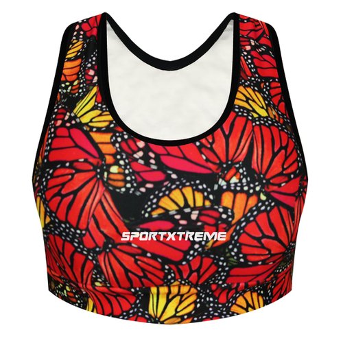 Top de Ciclismo SportXtreme Active Libertá Vermelho e Preto