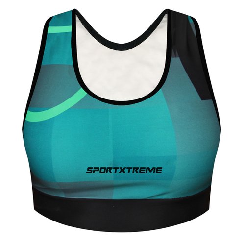 Top de Ciclismo SportXtreme Active Tóquio Preto e Verde