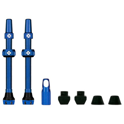 Valvula de Bicicleta Muc-Off Tubeless 44mm Azul 2 Unidades