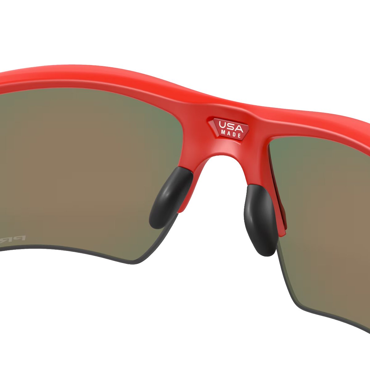 Oakley Flak 2.0 Branco / Vermelho - Fire Iridium