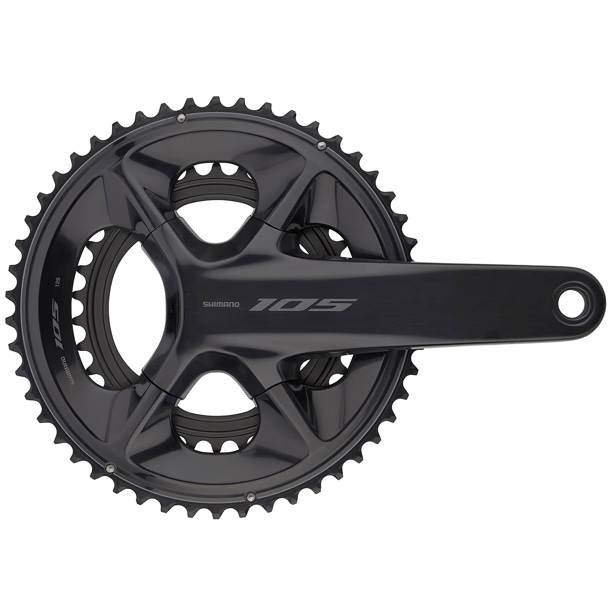 パーツ SHIMANO FC-R7100 12s 170mm 52-36T Pedivela Shimano 105 FC-R7100 52-36 170mm - Bike Point