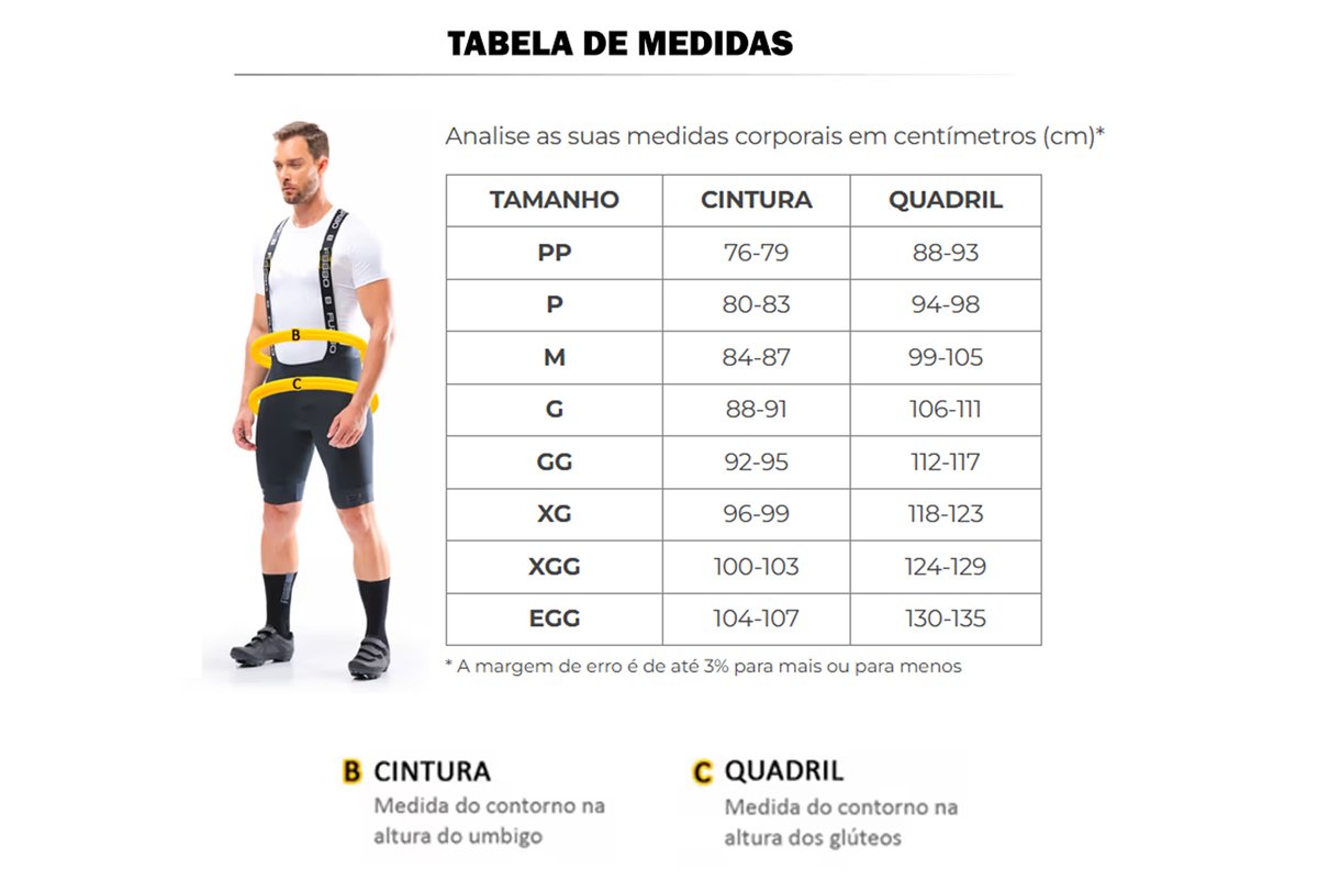 Bermuda de Ciclismo Furbo Easy Pro Evo Preta Bermuda de Ciclismo Furbo Easy Pro Evo Preta