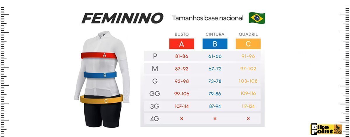 Bretelle de Ciclismo Free Force Training Feminino Branco Bretelle de Ciclismo Free Force Training Feminino Branco