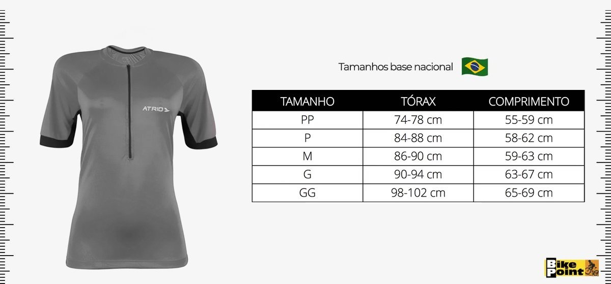 Camisa de Ciclismo Atrio Race Stages Feminina Camisa de Ciclismo Atrio Race Stages Feminina