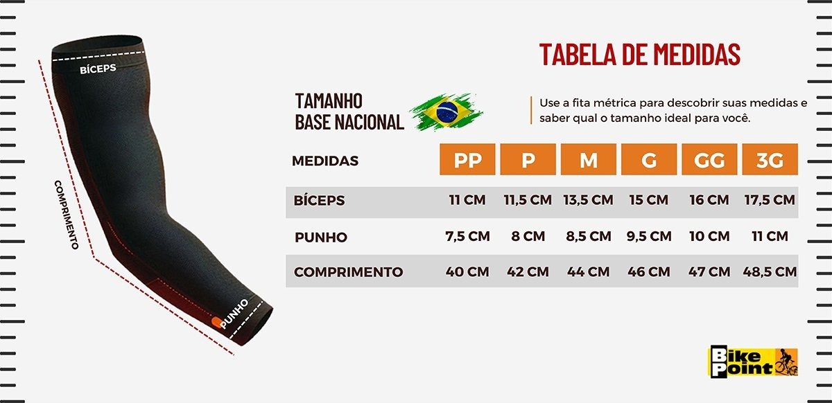 Manguito de Ciclismo ERT Verão Refletivo Preto Manguito de Ciclismo ERT Verão Refletivo Preto