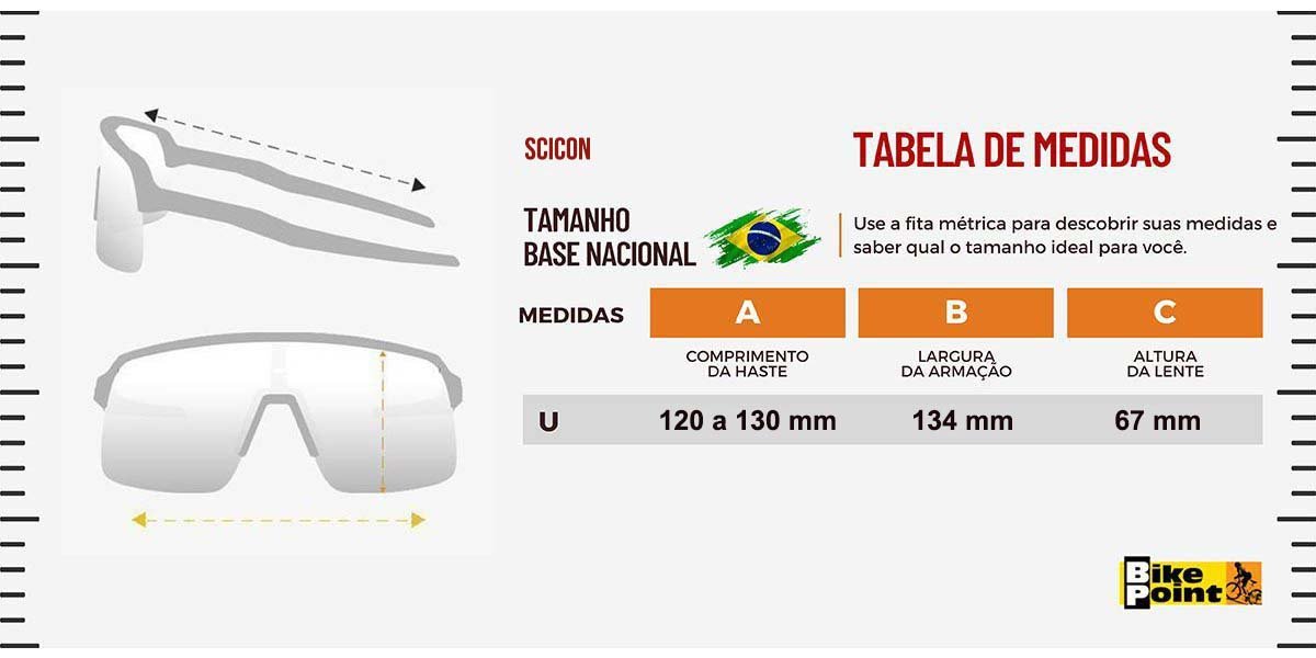 Óculos de Ciclismo Scicon Aeroscope Multimirror Red 2 Lentes Óculos de Ciclismo Scicon Aeroscope Multimirror Red 2 Lentes