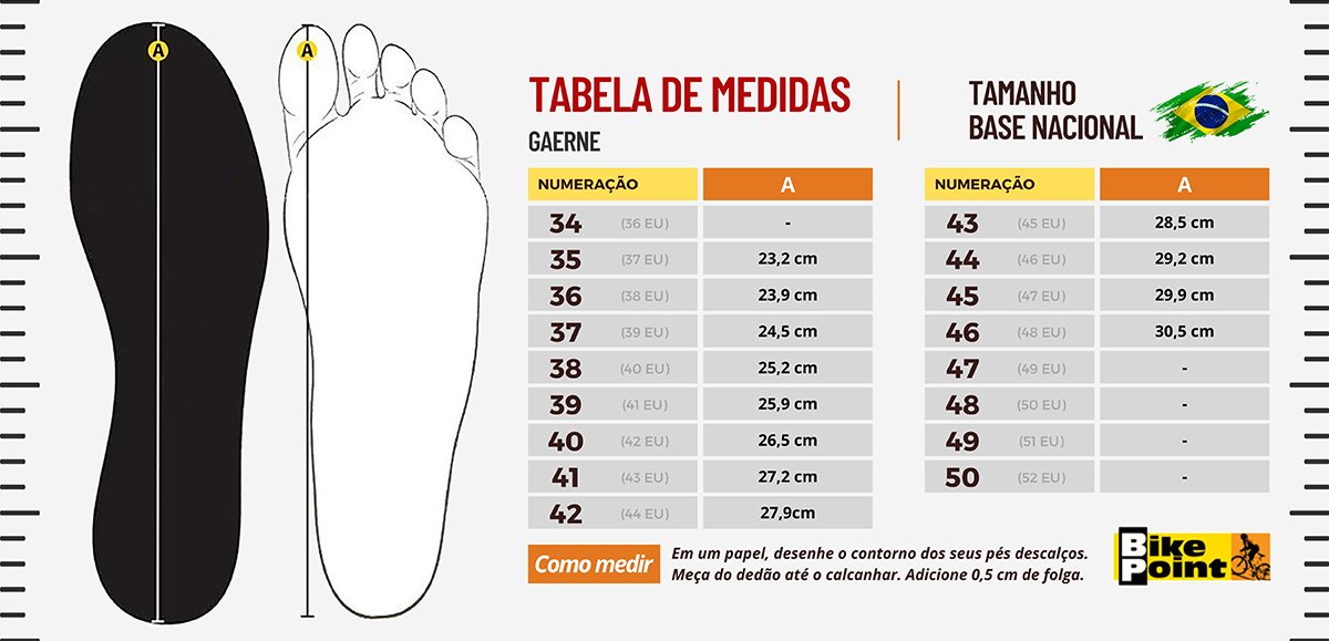 Sapatilha de Ciclismo Gaerne G. Sprint Speed Branca Sapatilha de Ciclismo Gaerne G. Sprint Speed Branca