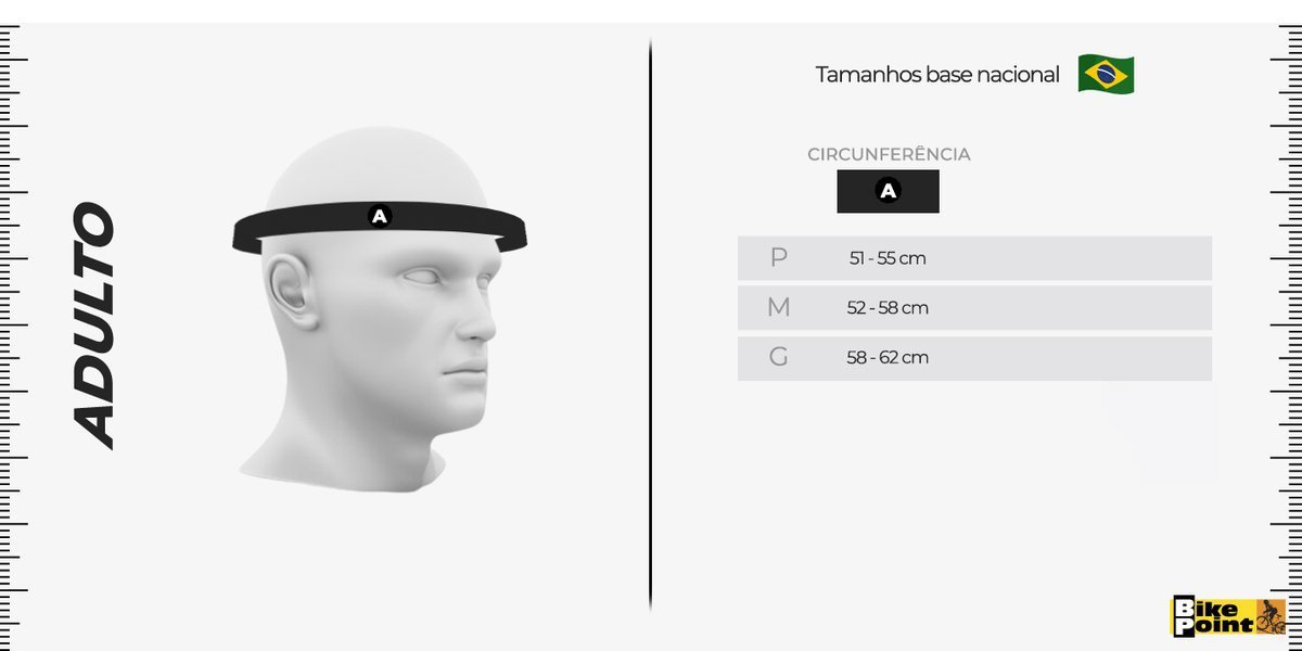 Capacete de Ciclismo Abus Macator Preto Capacete de Ciclismo Abus Macator Preto