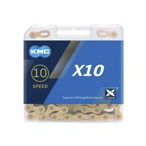 Corrente de Bicicleta KMC X10 Ti Padrão Shimano Sram 10 vel 116 Elos Corrente de Bicicleta KMC X10 Ti Padrão Shimano Sram 10 vel 116 Elos