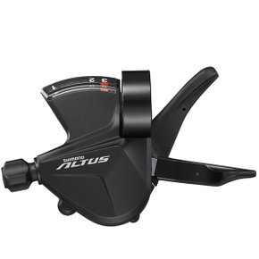 Alavanca Câmbio de Bicicleta Shimano Altus SL-M2010 3 vel Esquerdo Alavanca Câmbio de Bicicleta Shimano Altus SL-M2010 3 vel Esquerdo