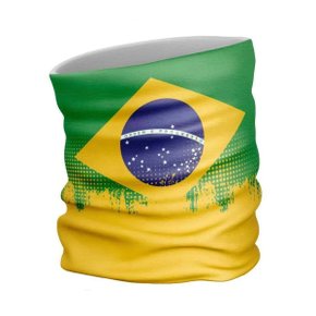 Bandana de Ciclismo Marcio May Bandeira Brasil Bandana de Ciclismo Marcio May Bandeira Brasil