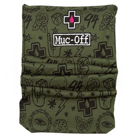 Bandana de Ciclismo Muc-Off Neck Gaiter Verão Verde Bandana de Ciclismo Muc-Off Neck Gaiter Verão Verde