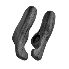 Bar End de Bicicleta GTA Emborrachado TPR Ergonômico Bar End de Bicicleta GTA Emborrachado TPR Ergonômico